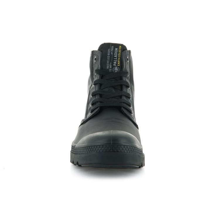 Palladium Pampa Lite+ Recycle WP+ Men's Boots Black | UK W497-HOM